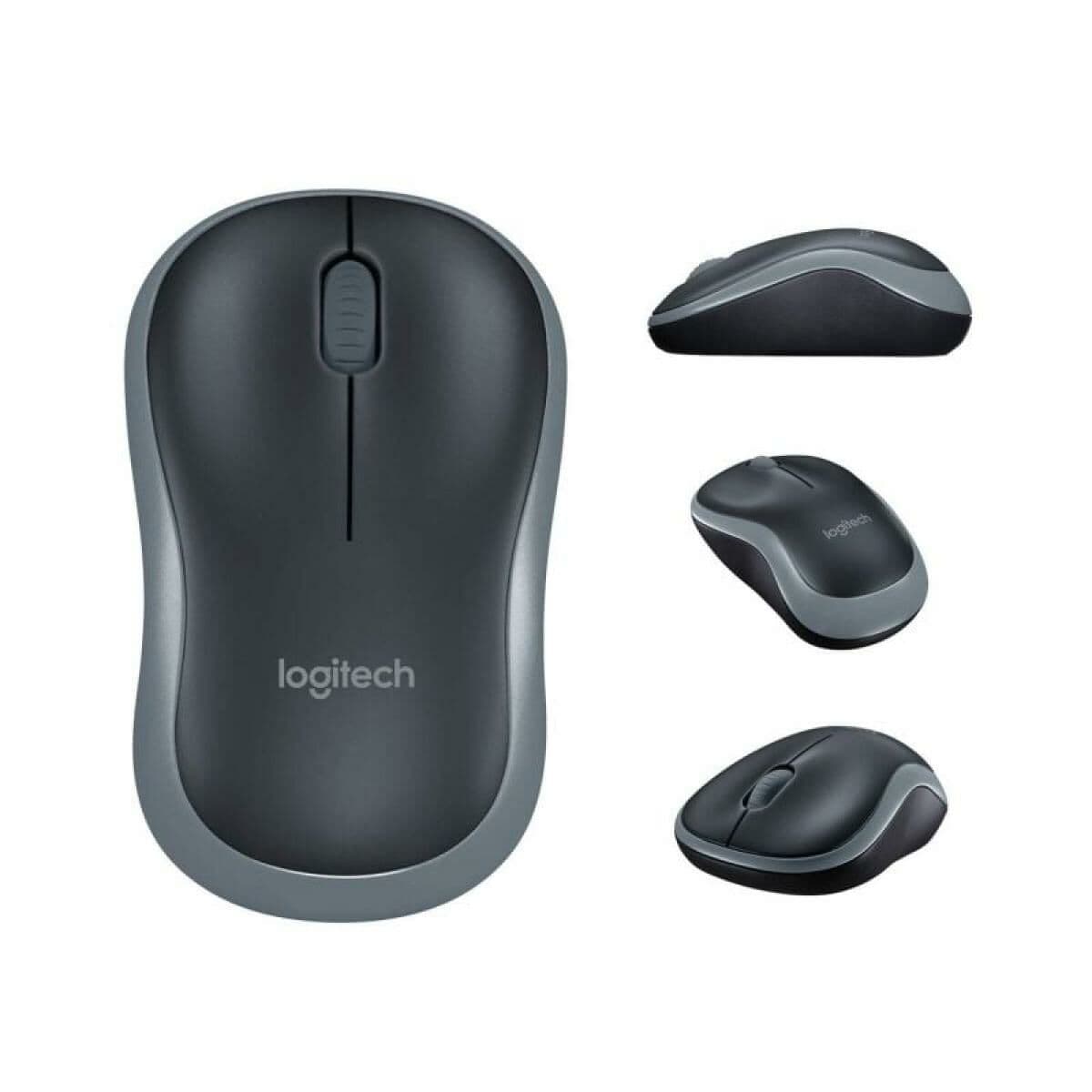 Tangentbord och Mus Logitech MK330 Svart Qwerty Spanska — thumbnail 2