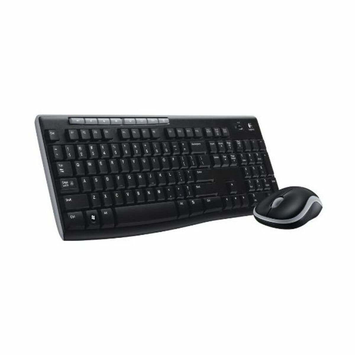 Tangentbord med optisk mus Logitech MK270 Svart Qwerty Spanska QWERTY — thumbnail 13