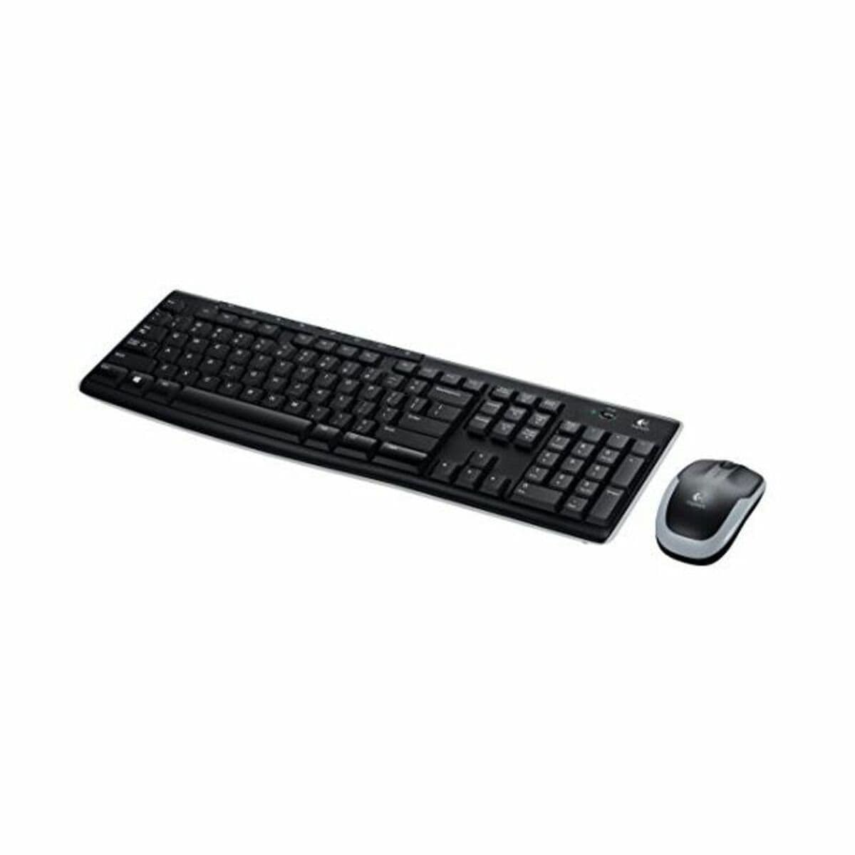 Tangentbord med optisk mus Logitech MK270 Svart Qwerty Spanska QWERTY — thumbnail 11