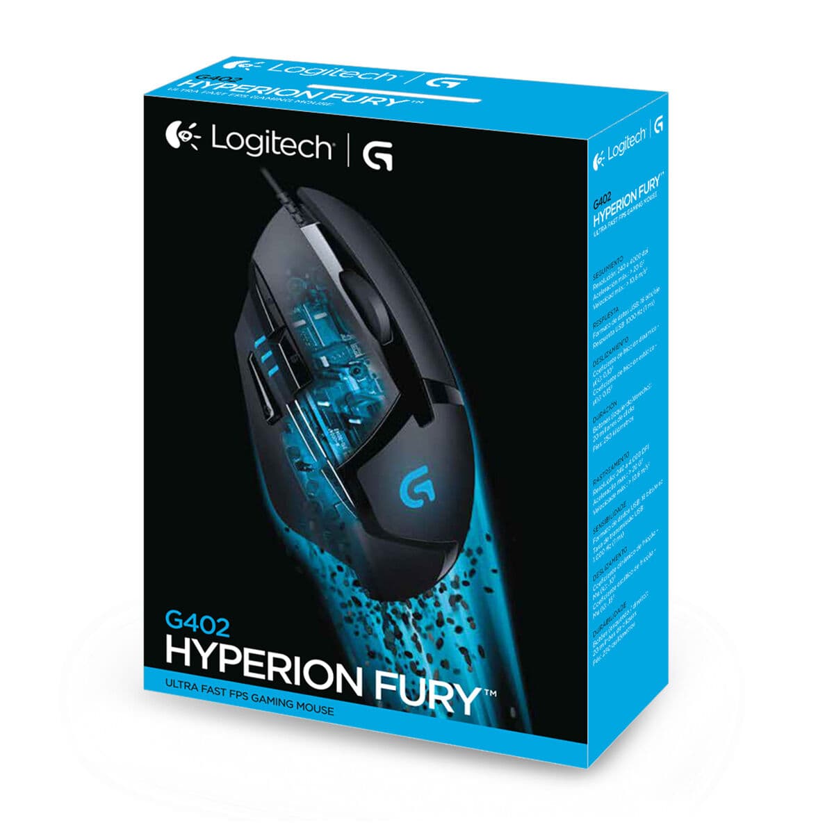 Gaming Mus Logitech 910-004068 Svart 4000 dpi — thumbnail 4