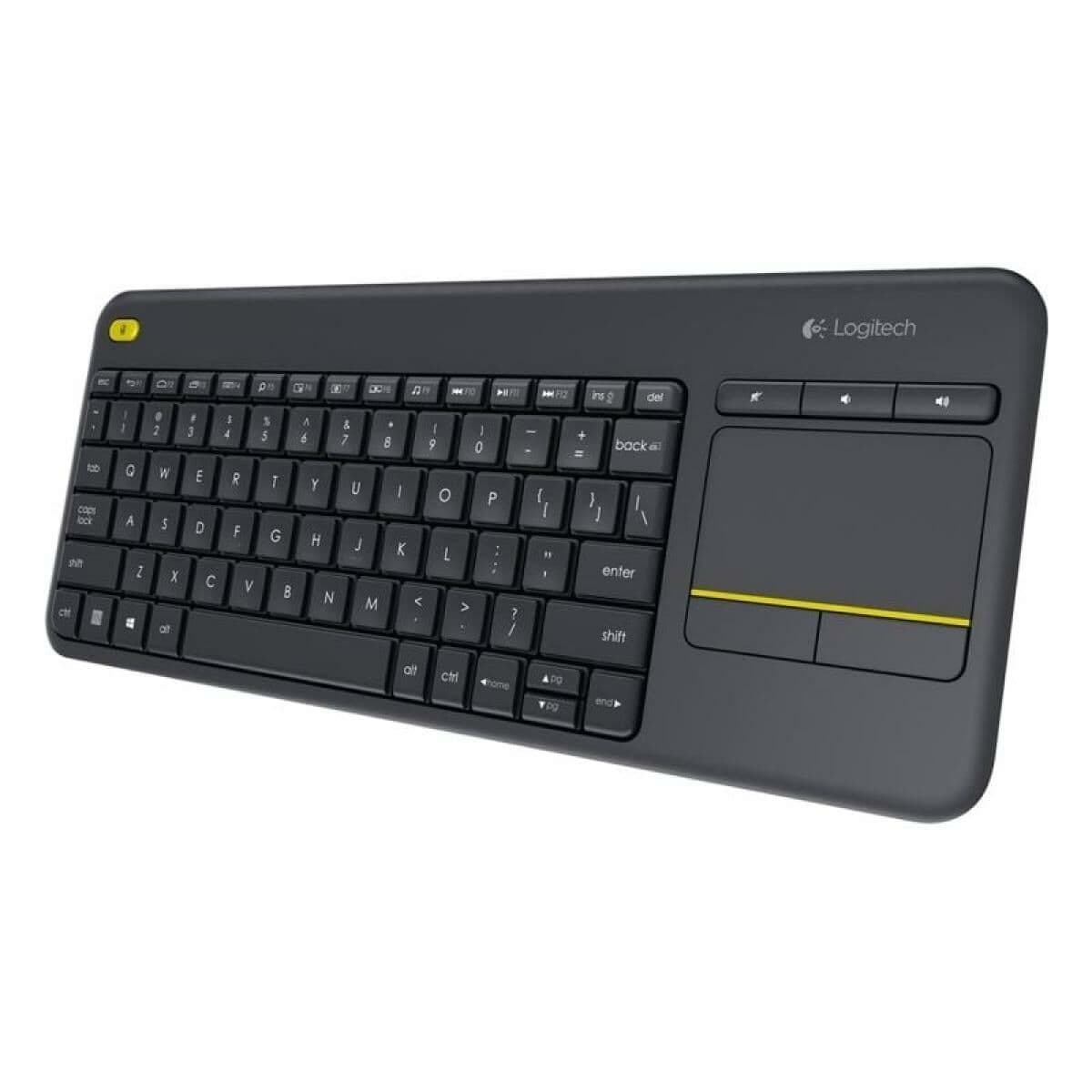 Tangentbord Logitech K400 Plus Svart Qwerty Spanska — thumbnail 5