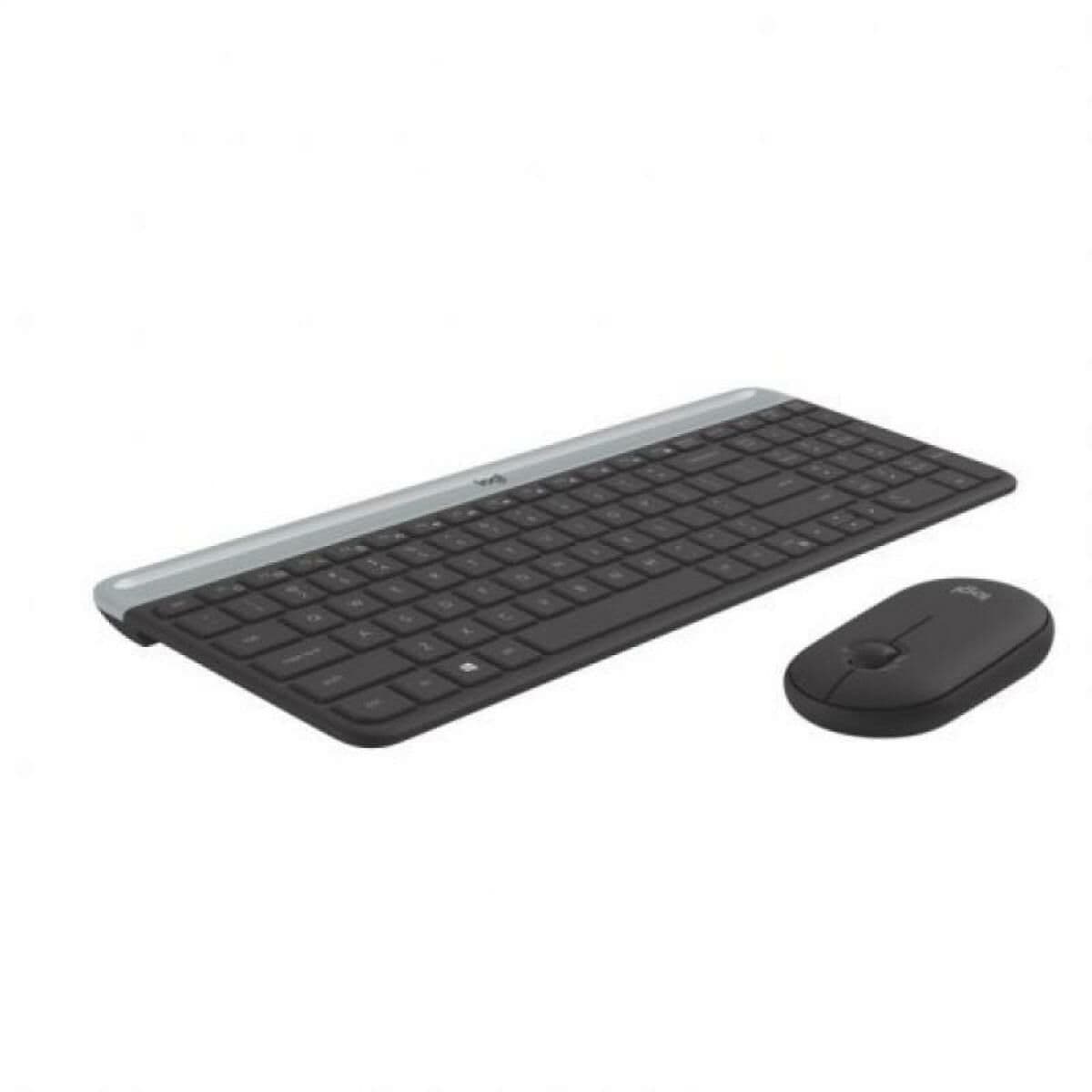 Tangentbord och Mus Logitech 920-009198 Svart Qwerty Spanska — thumbnail 2