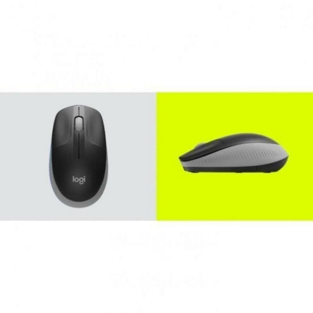 Trådlös optisk mus Logitech M190 Grå 1000 dpi — thumbnail 3