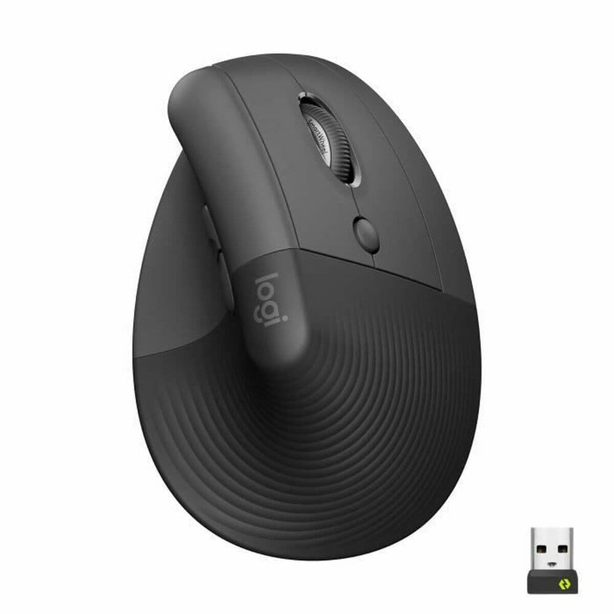 Mus Logitech Lift Blå Svart 4000 dpi Ergonomiskt — thumbnail 4