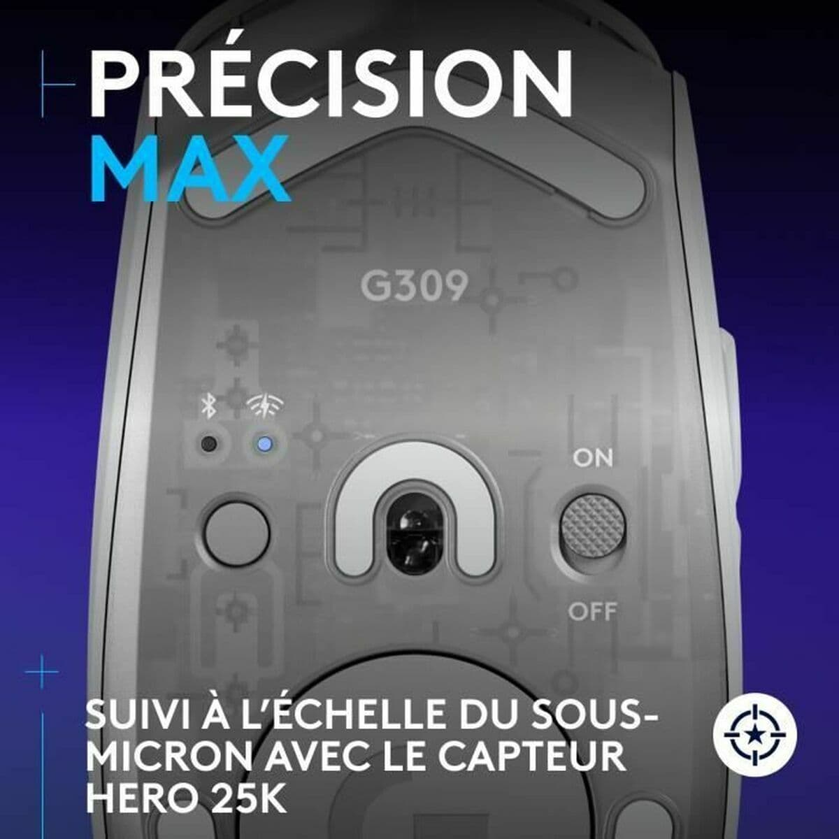 Mus Logitech 910-007208 Vit — thumbnail 4