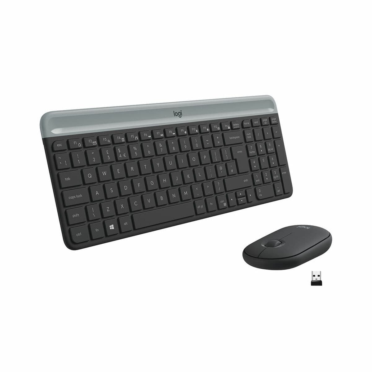 Tangentbord och Mus Logitech 920-009198 Svart Qwerty Spanska — thumbnail 5