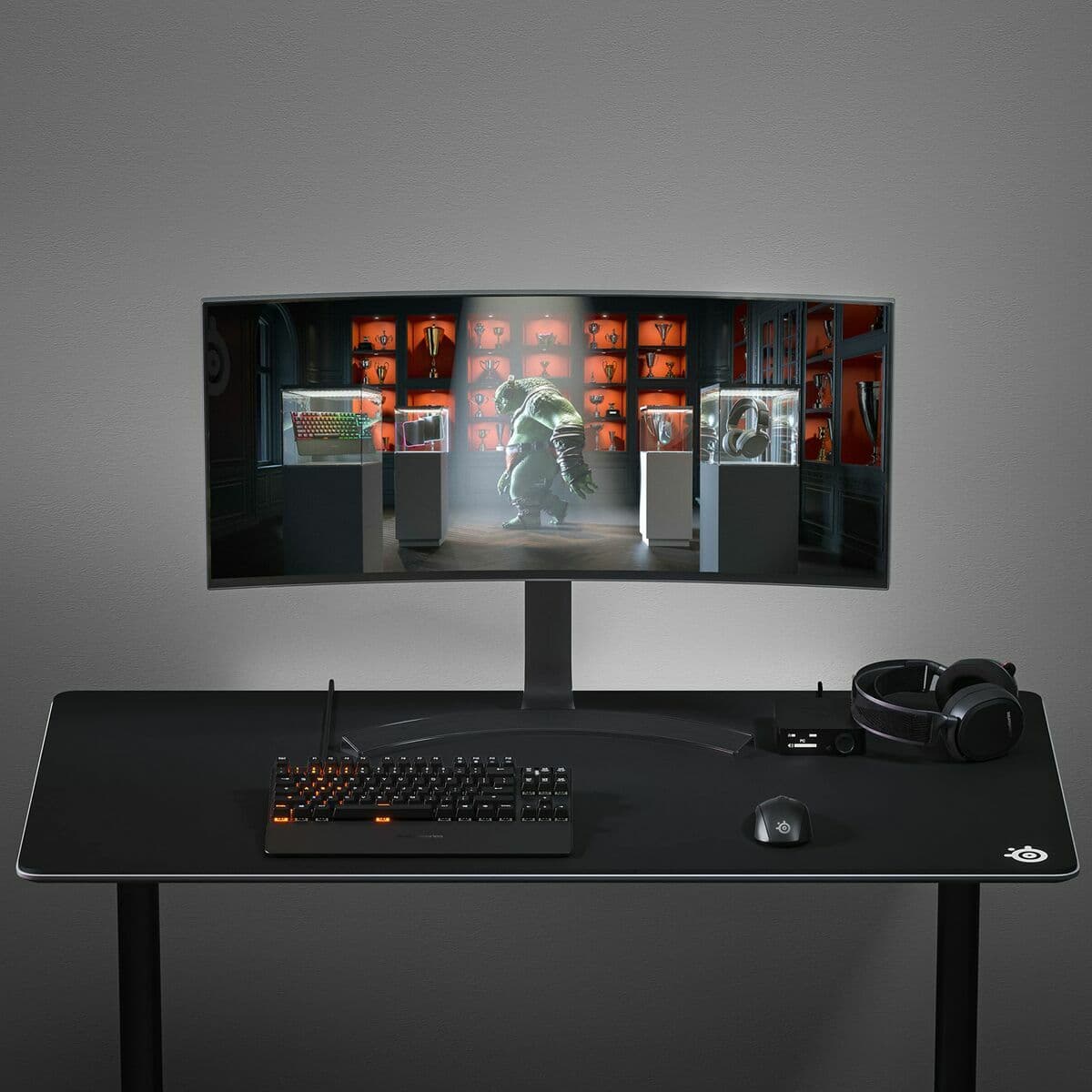 Musmatta Gaming SteelSeries Steelseries QcK 3XL Svart 122 x 59 cm — thumbnail 5