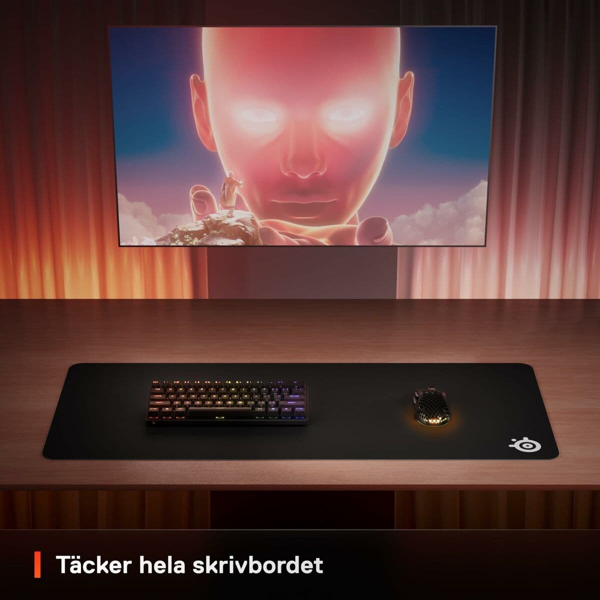 Musmatta SteelSeries SteelSeries QcK XXL Svart 90 x 40 cm — thumbnail 4