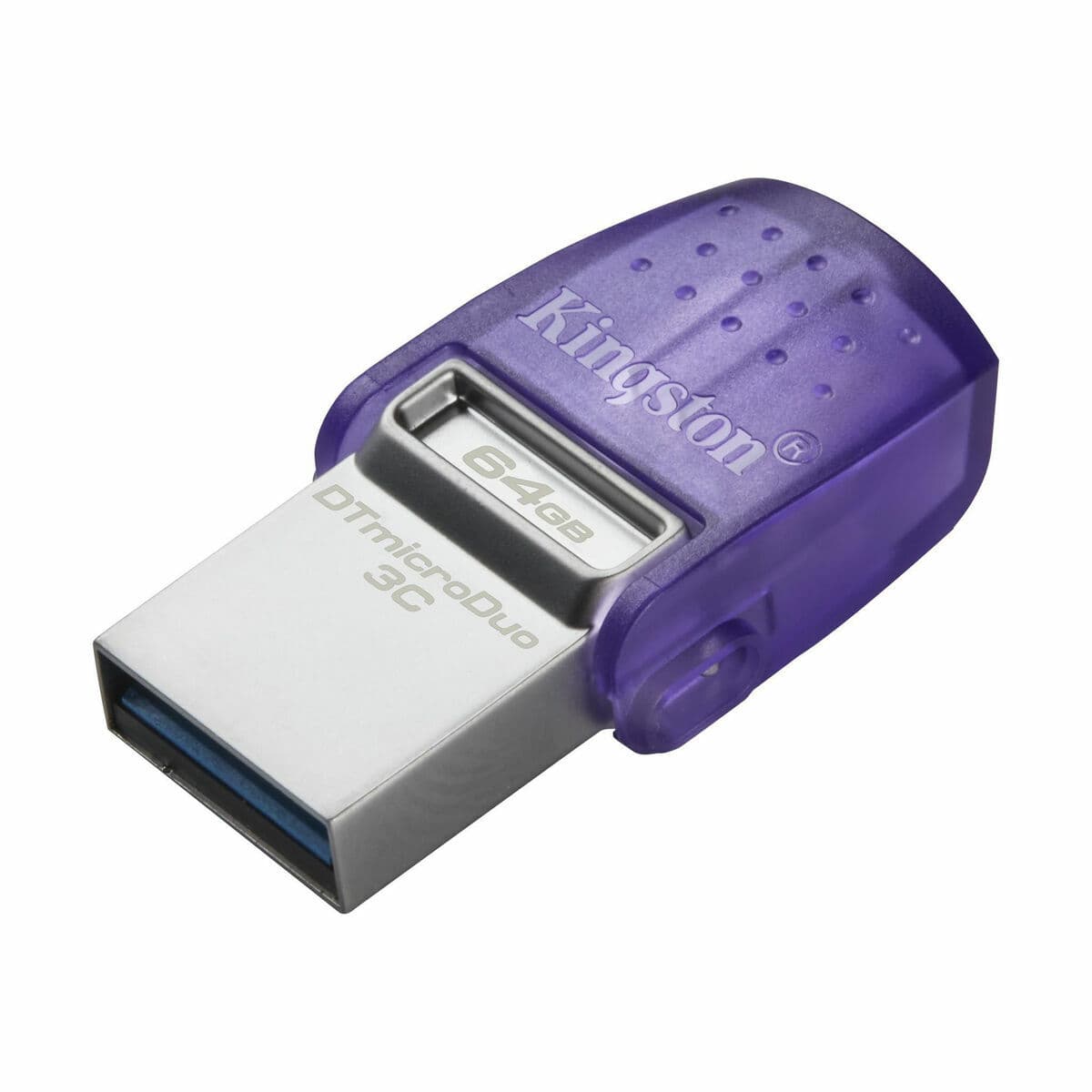 USB-minne Kingston microDuo 3C Purpur Violett 64 GB — thumbnail 43