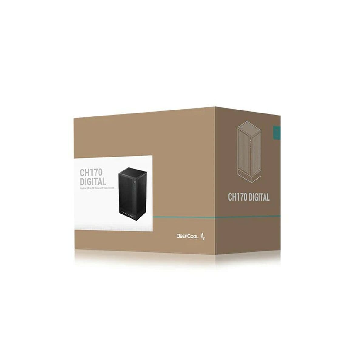 ATX Semitorn DEEPCOOL R-CH170-BKNPIOD-G-1 Svart — thumbnail 7