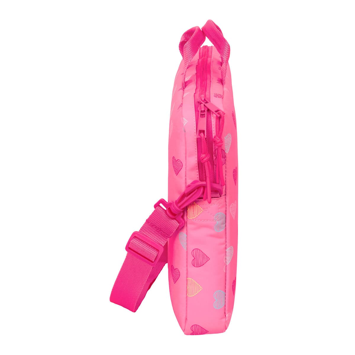 Laptopväska Benetton Heart Rosa 40 x 27 x 4 cm — thumbnail 2