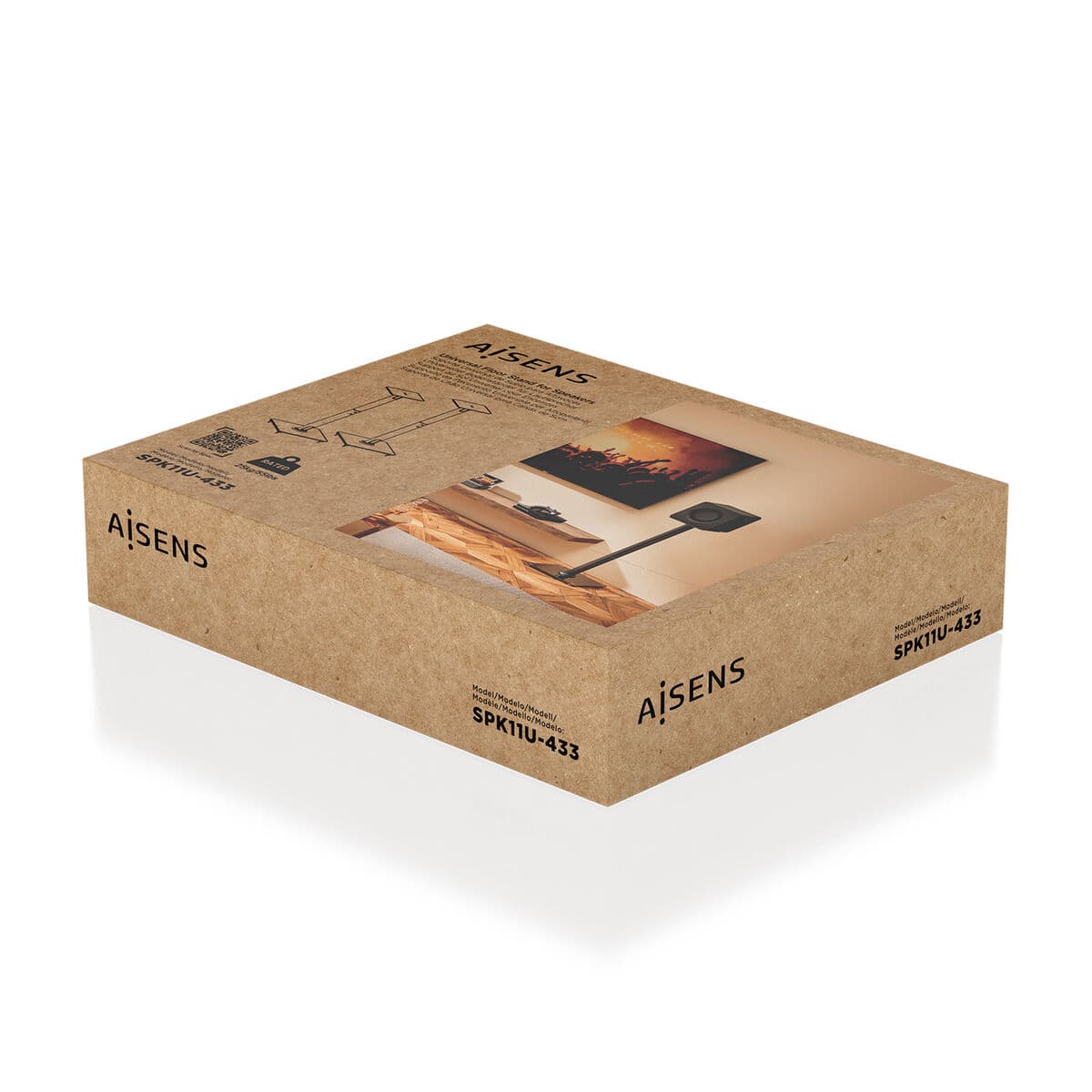 Kabel HDMI Aisens SPK11U-433 Svart — thumbnail 3