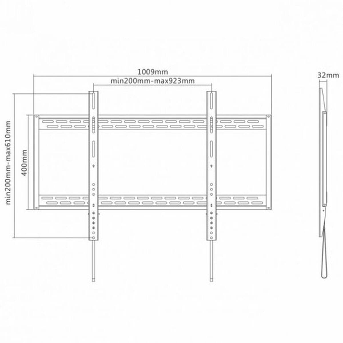 Vägghållare Aisens WT100F-067 100" — thumbnail 2