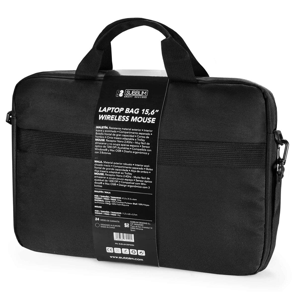 Laptopväska Subblim SUB-LB-2SP0050 Svart — thumbnail 19