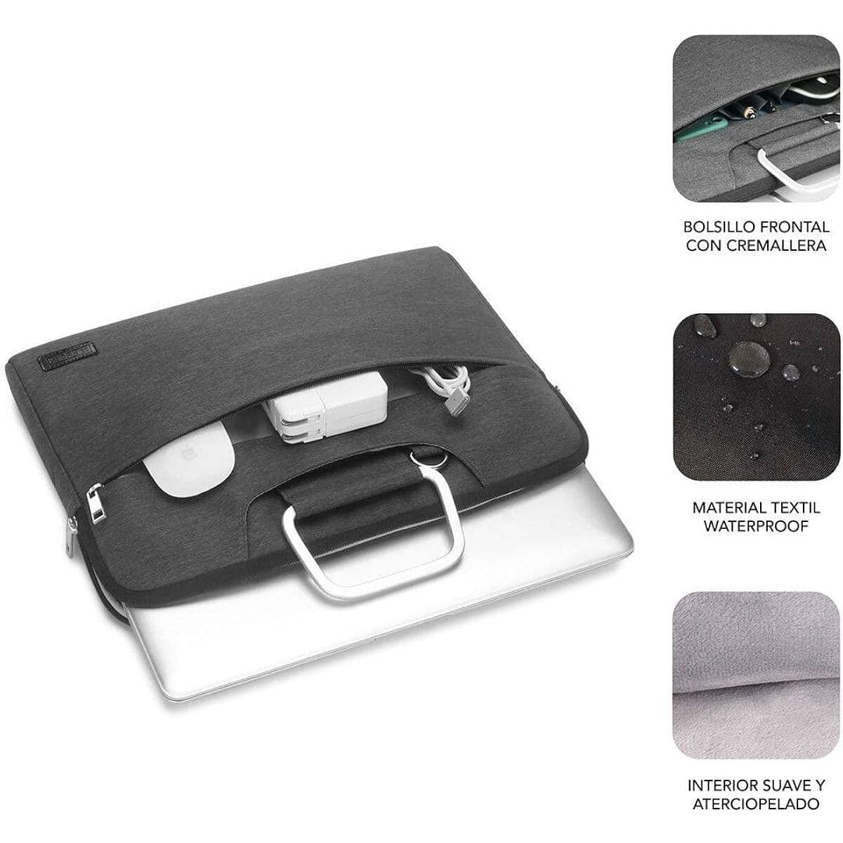 Laptopväska Subblim SUB-LS-1BS0101 Grå — thumbnail 12