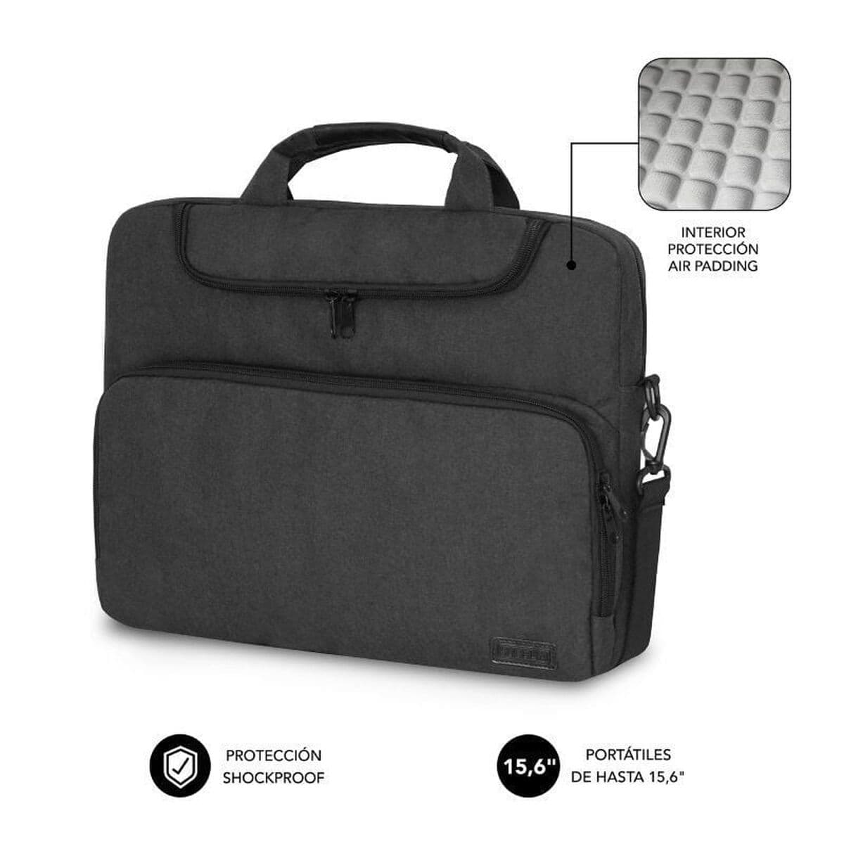 Laptopväska Subblim SUBLB-4APLB60 Grå — thumbnail 13