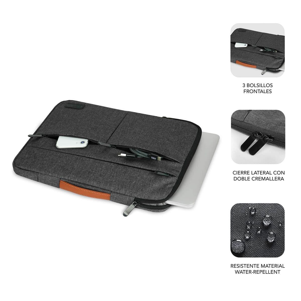 Laptopväska Subblim SUBLSAP36050 Grå — thumbnail 24