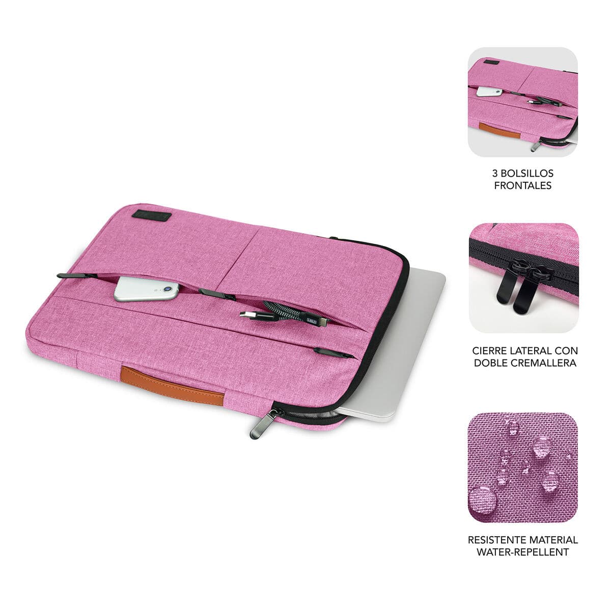 Laptopväska Subblim SUBLS-AP36053 Rosa 15,6" — thumbnail 22