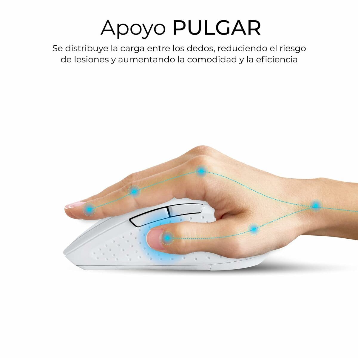 Tangentbord och Mus Subblim SUBKBC-DCOPW1 Vit spanska Qwerty Spanska QWERTY — thumbnail 16