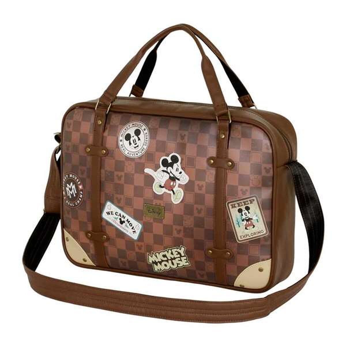 Laptopväska Mickey Mouse Brun — thumbnail 6