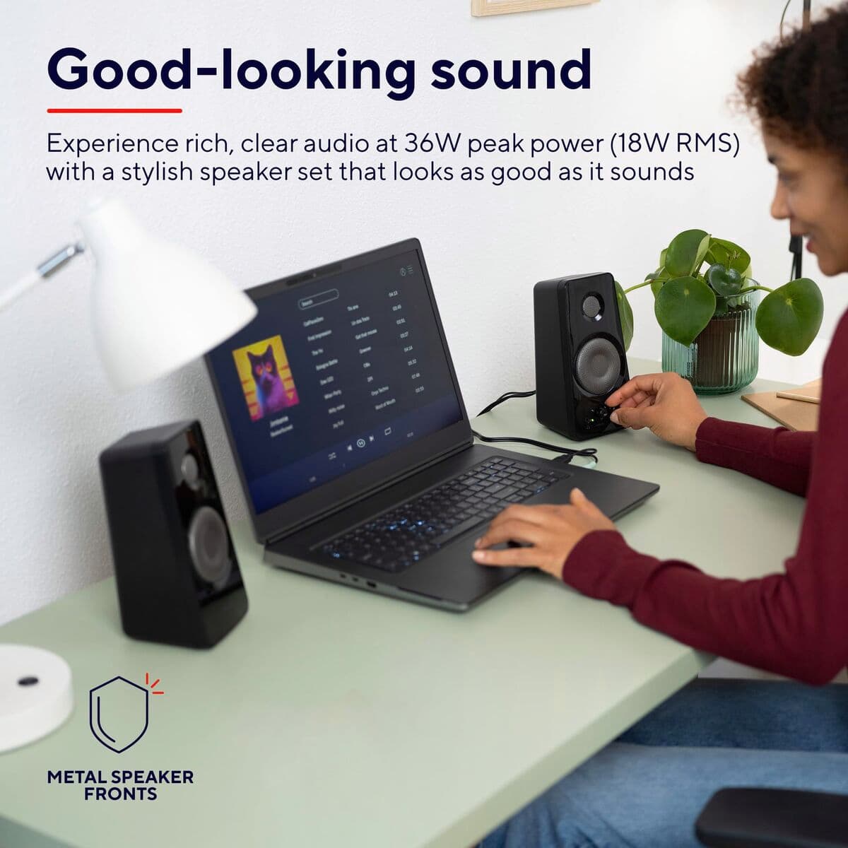 PC-högtalare Trust Tytan Svart 18 W 4 W 36 W — thumbnail 9