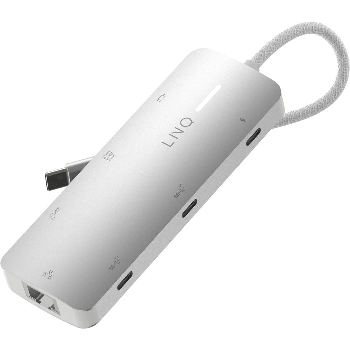 USB-HUB Linq Byelements LQ49081 Vit Grå — thumbnail 15