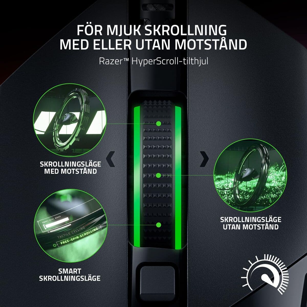 Mus Razer RZ01-04000100-R3M1 Svart 26000 DPI (1 antal) — thumbnail 25