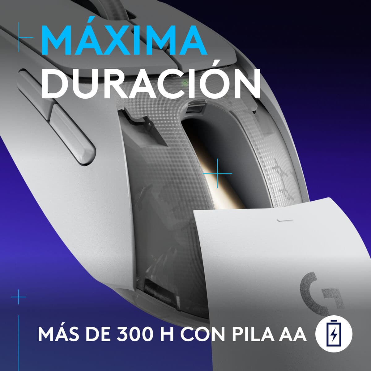 Mus Logitech 910-007208 Vit — thumbnail 30