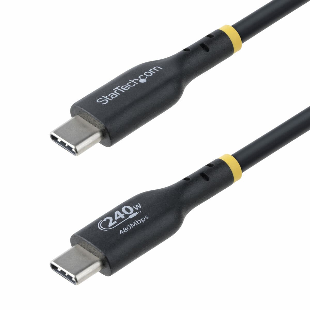 USB-kabel Startech USB2EPR3M Svart 3 m — thumbnail 3