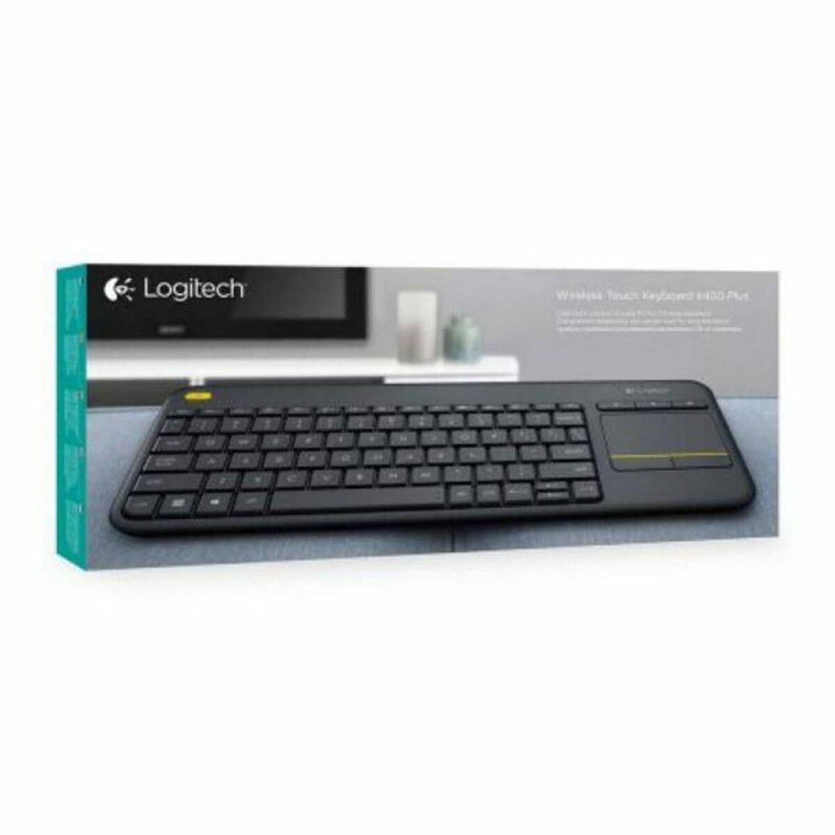 Tangentbord Logitech K400 Plus Svart Qwerty Spanska — thumbnail 8