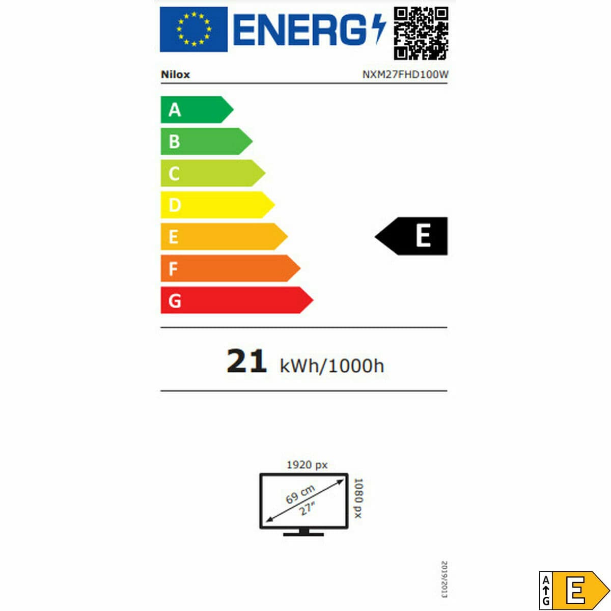Monitor Gaming Nilox NXM27FHD100W Full HD 27" — thumbnail 18