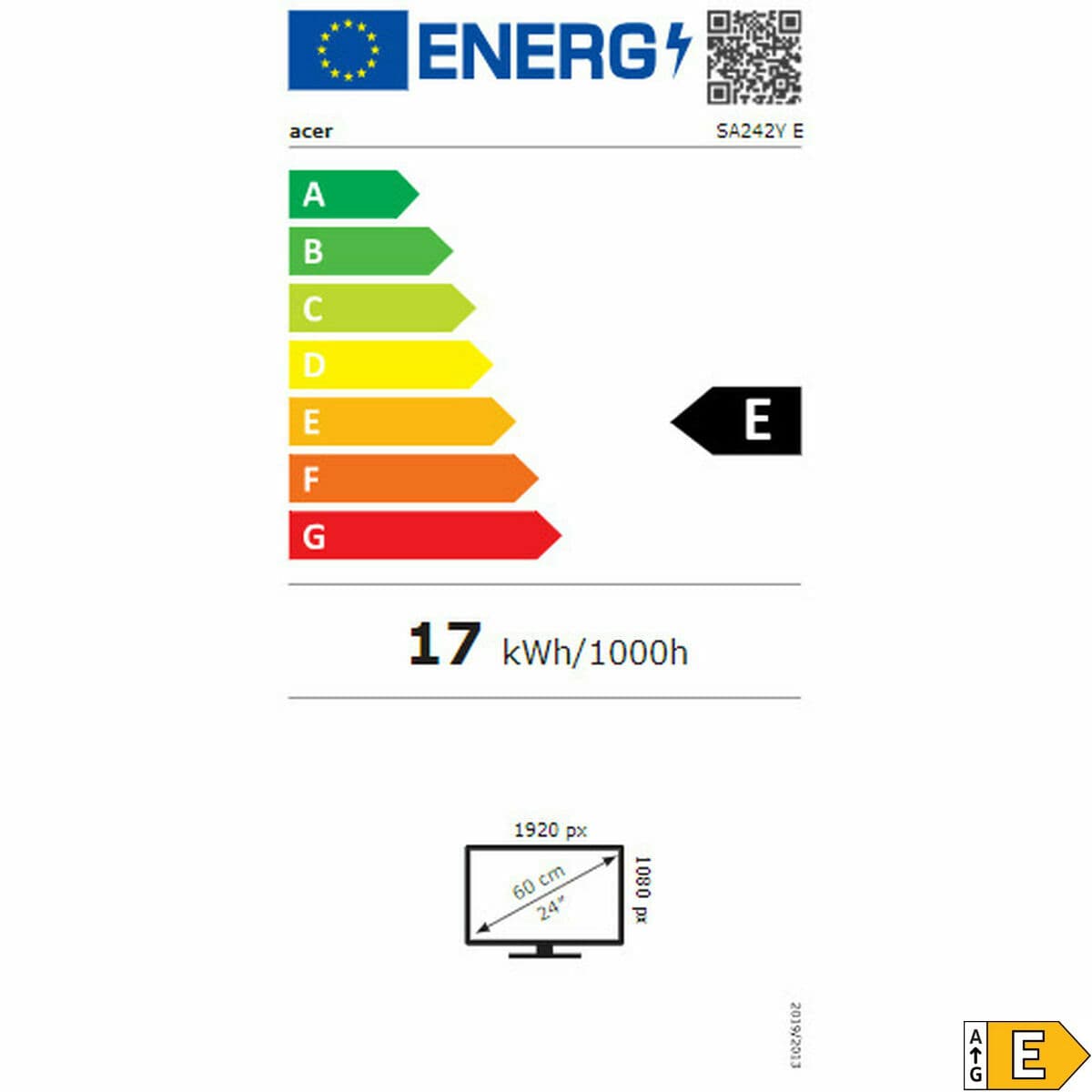 Monitor Acer UM.QS2EE.E09 Full HD 23,8" — thumbnail 12