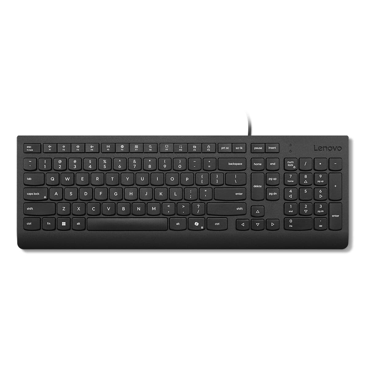 Tangentbord Lenovo 4Y41R64665 Svart Qwerty Spanska
