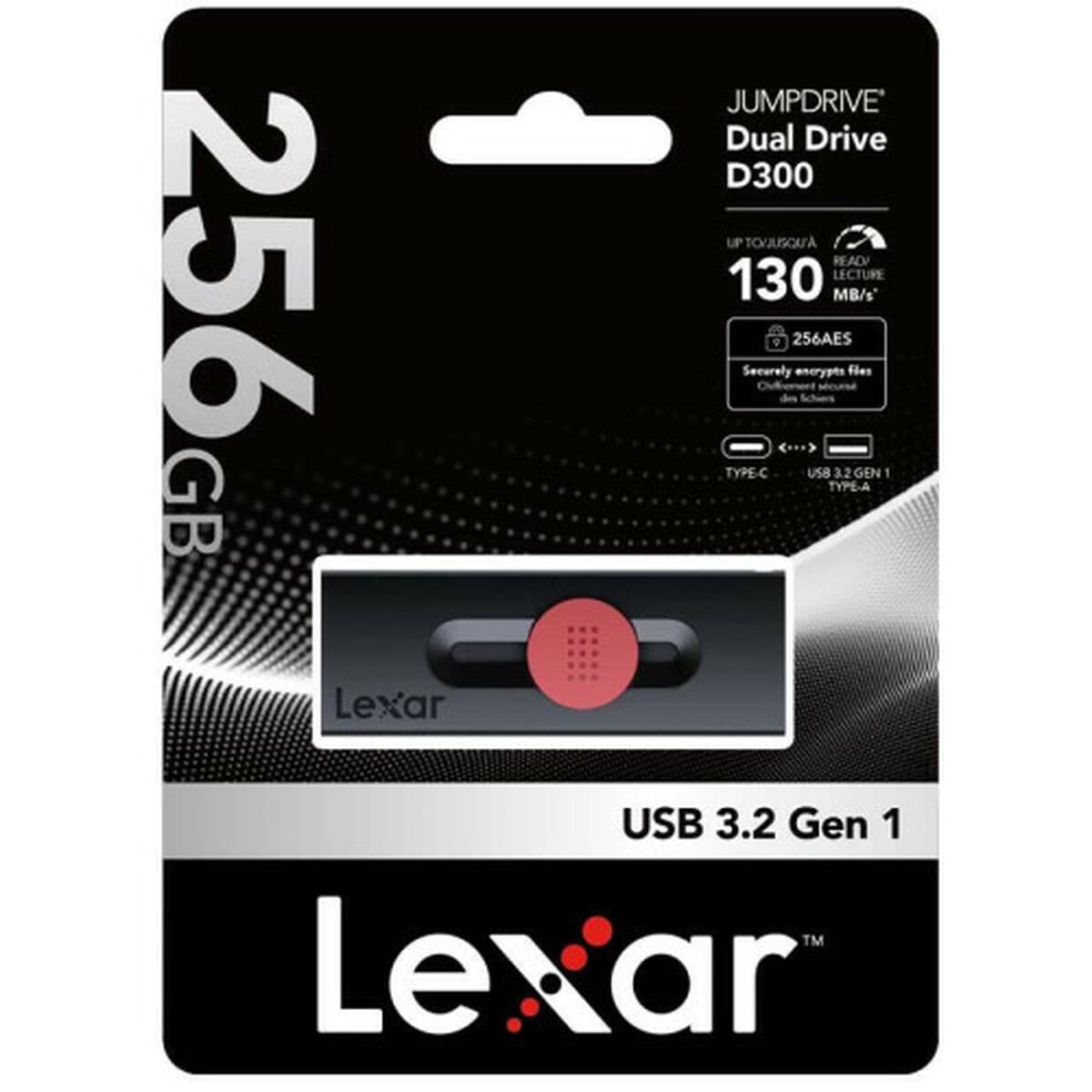 USB-minne Lexar LJDD300256G-BNBNG