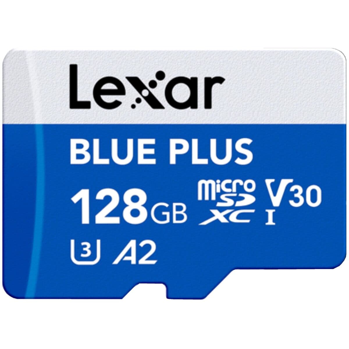 Micro-SD Minneskort med Adapter Lexar LMSBLPL128G-BNANG 128 GB