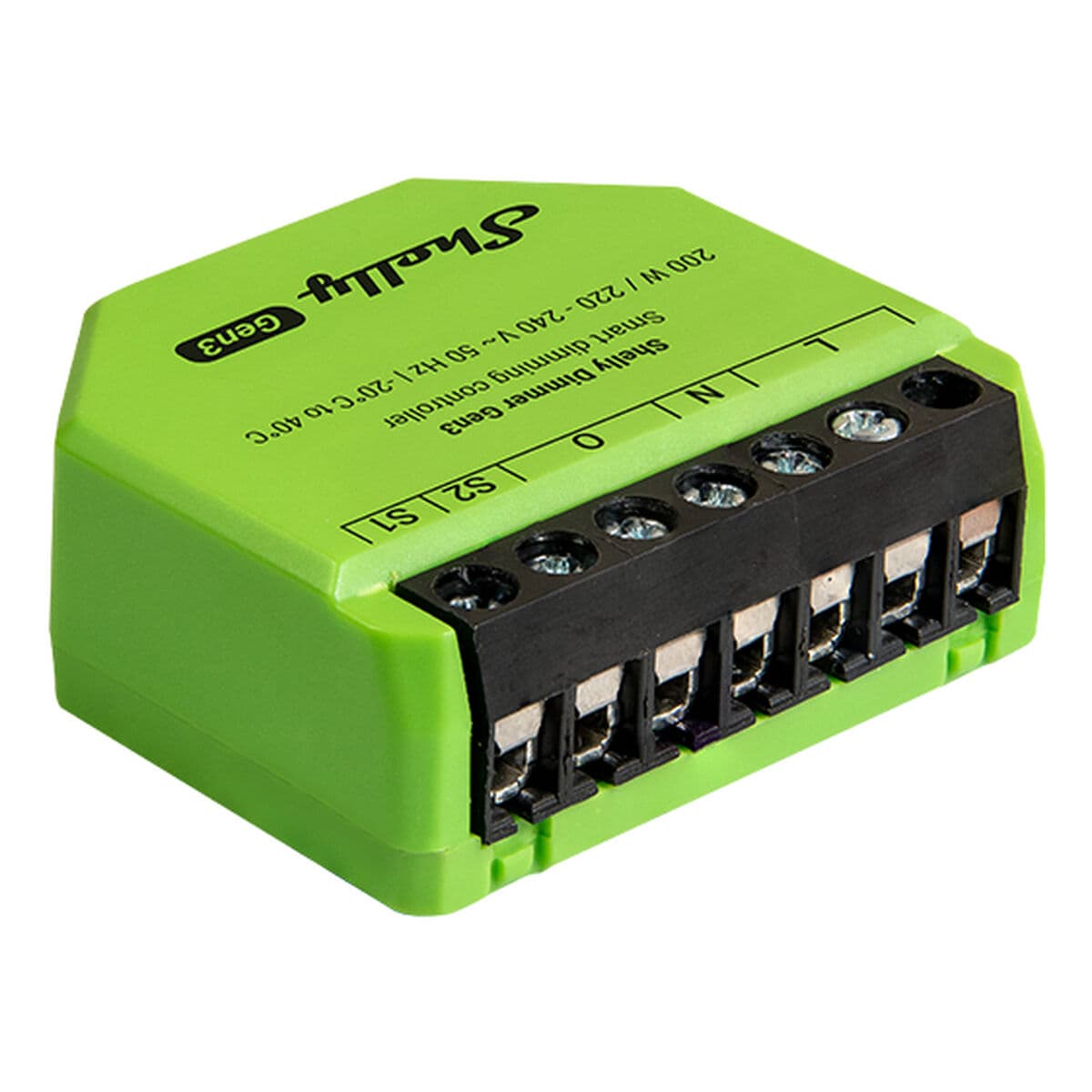 Wi-Fi strömbrytarmodul Shelly Gen 3 220-240 V