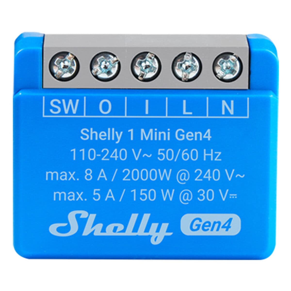Smartkontakt OR: Intelligent Kontakt Shelly S4SW-001X8EUU Bluetooth Wi-Fi Blueto