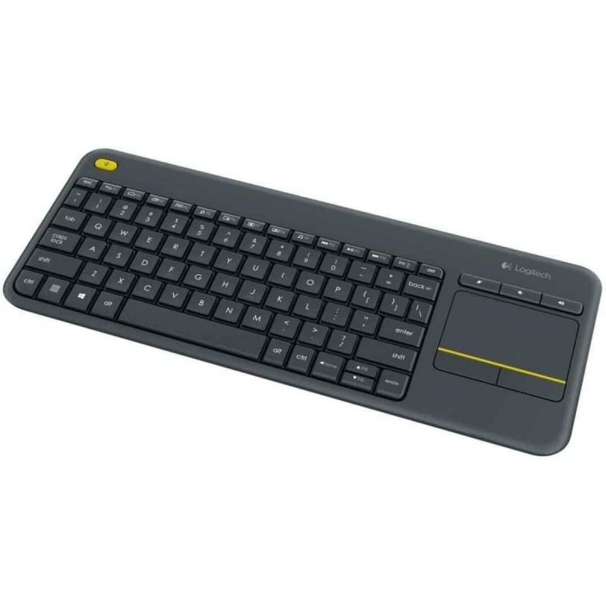 Tangentbord Logitech K400 Plus Svart Qwerty Spanska