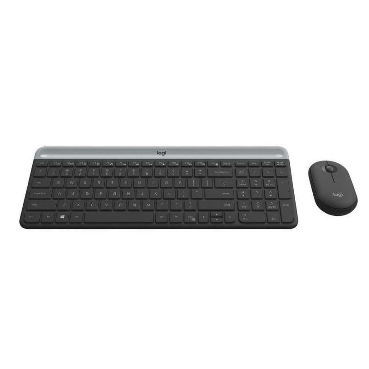 Tangentbord och Mus Logitech 920-009198 Svart Qwerty Spanska
