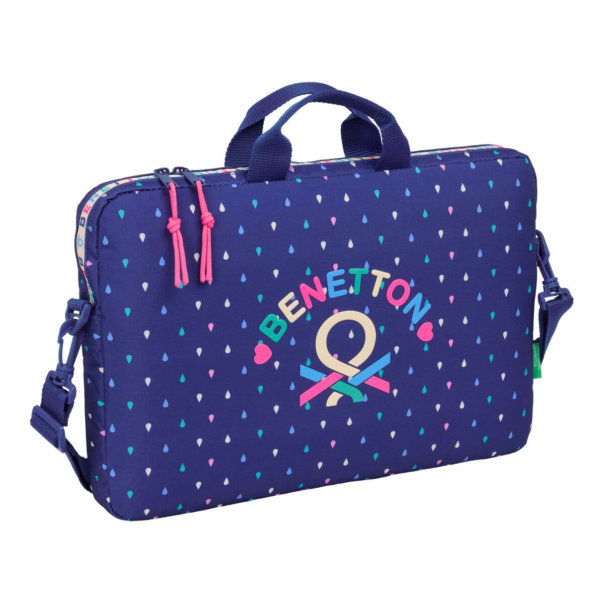 Laptopväska Benetton Drop Multicolour 40 x 27 x 4 cm