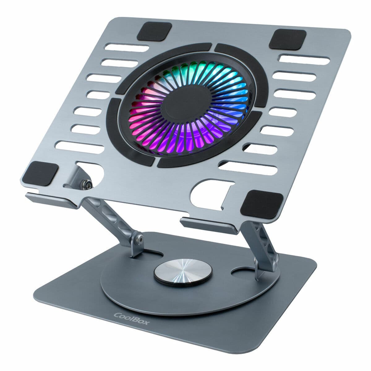 Kylplatta till laptop CoolBox COO-NPC17-AV1 Silvrig